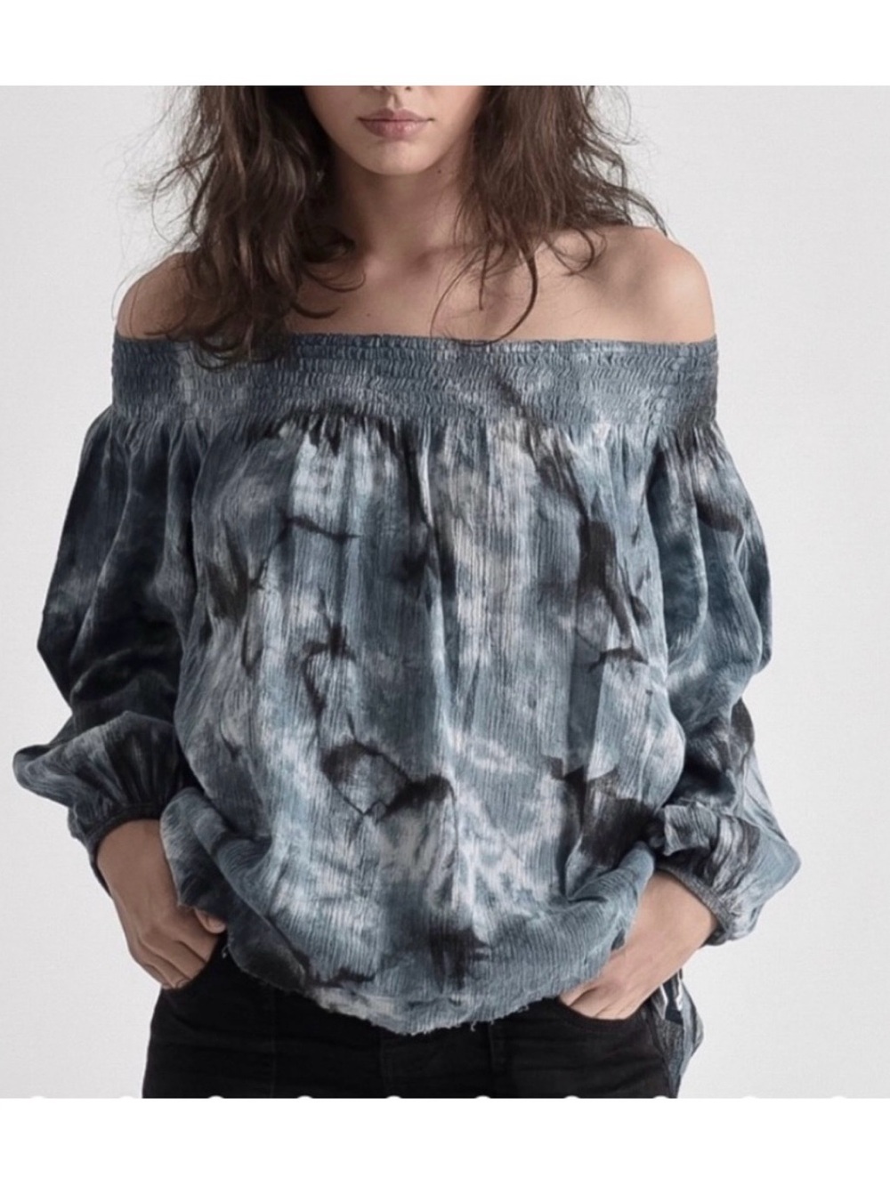 One X One Teaspoon Moon Ridge Sugar Tie Dye Top
